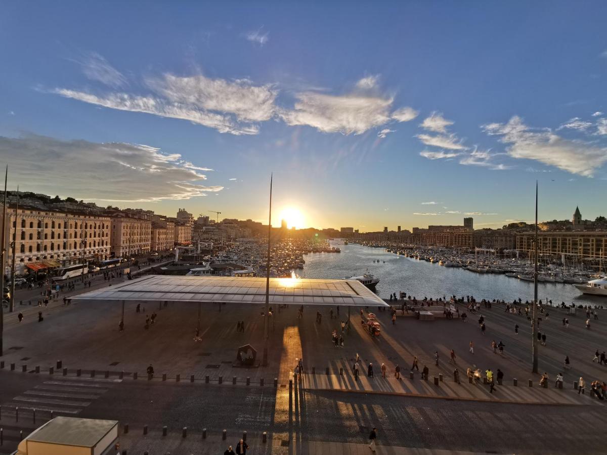 Apartmán Face Au Vieux Port Vue 180 De Notre Dame Au Panier Marseille Exteriér fotografie
